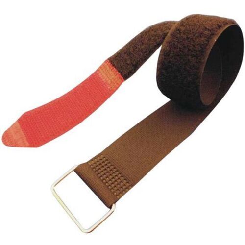 F101-38-600m Bande Auto-agrippante Avec Boucle Partie Velours Et Partie Agrippante (l X L) 600 Mm X 38 Mm Noir, Rouge 1 Pc(s) V658491 - Fastech