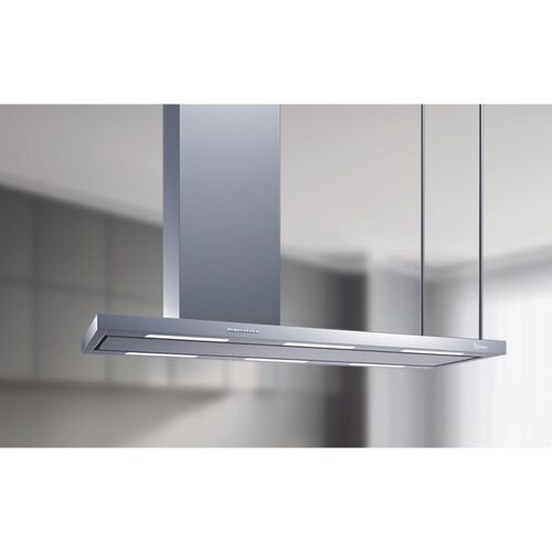 Baraldi - Hotte Elea Isola Cm. 176x60 Cheminée Gauche - Inox - 900 M3/h
