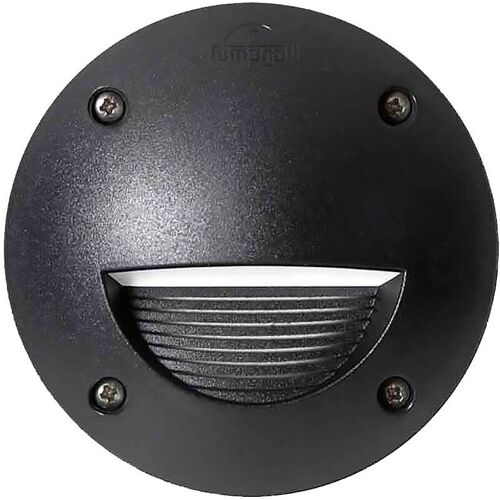 Balise Led Encastrable Fumagalli Leti 100' Gx53 - 3w - Ip66 - Noir