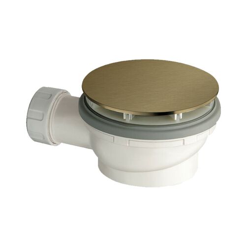 Cristina Ondyna - Bonde De Douche Avec Capot Extra Plat - Hauteur 64 Mm - Or Brossé