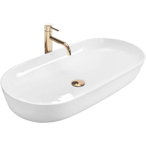Rea - Vasque à Poser Lavabo Cleo 81 White