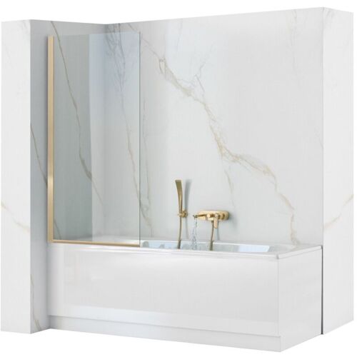 Rea - Pare-baignoire Paroi Elegant Gold 70