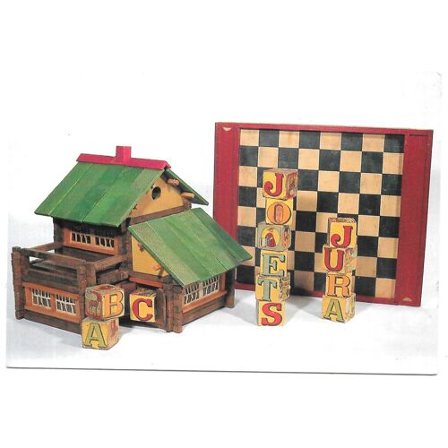 Carte Postale Exposition "Abc Jouets Jura" / Montbéliard (02/12/1995 Au 08/01/1995) - Musée Du Château Des Ducs De Wurtemberg (Non Circulée)