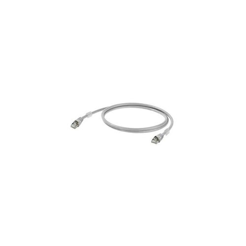 Weidmuller - Weidmüller 1165940060 Rj45 Câble Réseau, Câble Patch Cat 6a S/ftp 6.00 M Gris Certifié Ul 1 Pc(s) A79701