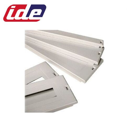 Ide - Tc150 Plastron Plein Fixe Plastique 150mm - Compatible Coffret Atlantic Et Atlantic Plus