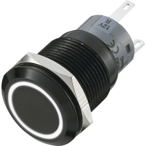 Bouton-poussoir Antivandalisme Tru Components Las1-agq-11e/w 702197 250 V/ac 5 à 1 X Off/(on) Ip67 à Rappel 1 Pc(s)