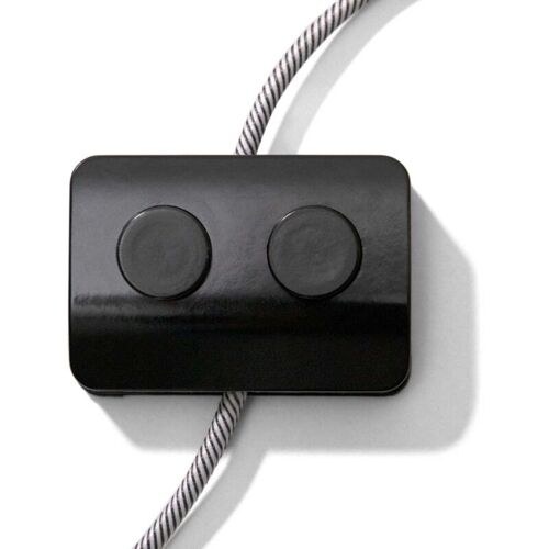 Interrupteur Unipolaire Avec Double Pédale. Design D'Achille Castiglioni