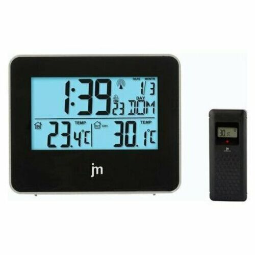 Lowell Justaminute Jd9524 Réveille-Matin Réveil Numérique Noir