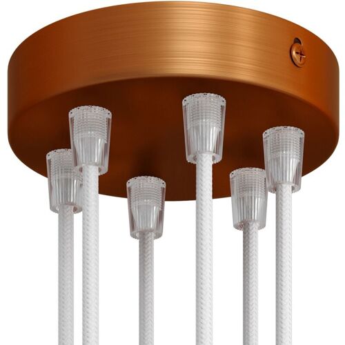 Kit Rosone Cilindrico In Metallo à 6 Fori