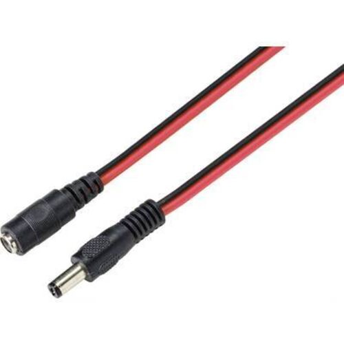 Tru Components - Tc-9556668 Câble De Raccordement Basse Tension Dc Mâle - Dc Femelle 5.5 Mm 2.1 Mm 3.00 M 1 Pc(s) Y609842