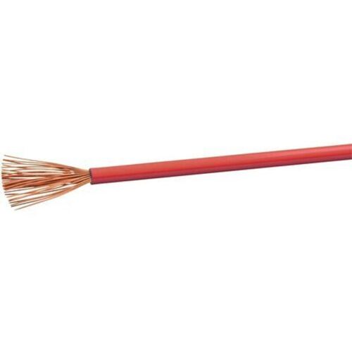 Voka Kabelwerk - Câble Gainé H05v-k H05vk075rt 1 X 0.75 Mm² Rouge 100 M Y121821