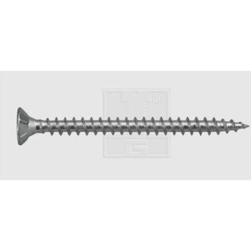 Swg - Vis à Bois 5 Mm 50 Mm à Denture Intérieur Multiple Acier Galvanisé 250 Pc(s)