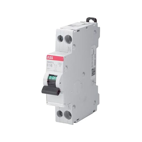 Disjoncteur Sn201 1p + N - Courbe B - 16 À - Neutre À Droite - 2css245101r0165