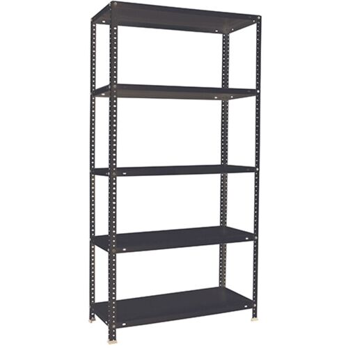 Tagère Rangement, 1800x800x500 Mm, 5 Niveaux, 100 Kg Capacité De Charge Et Point De Flexion, Métal , étagère Garage, Anthracite - Comfort - Simonrack