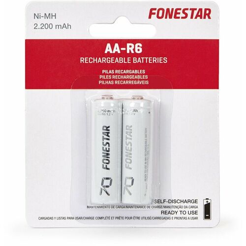 Batterie R06 Aa 1,2v 2200ma Nimh (2 Pcs) F-2200aa