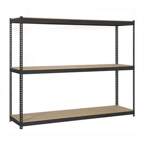 Tagère Industrielle, 2000x1500x900 Mm, 3 Niveaux En Bois, 600 Kg Capacité De Charge Et Point De Flexion, étagère Charge Lourde, Anthracite/bois - Simonforte - Simonrack