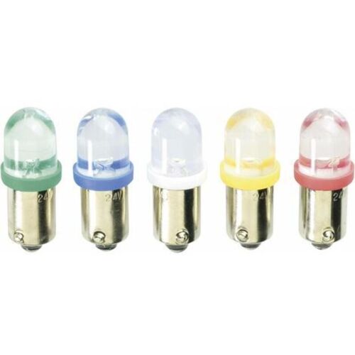 Barthelme 59092413 Voyant De Signalisétion Led Vert Ba9s 24 V/dc, 24 V/ac D53698