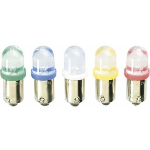59092415 Voyant De Signalisétion Led Blanc Ba9s 24 V/dc, 24 V/ac D53615 - Barthelme