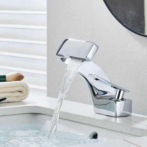 Robinet De Bassin Robinet Lavabo De sélle De Bain Cascade Mitigeur Robinet De sélle De Bain