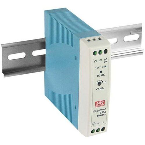 Mdr-20-5 Alimentation Rail Din 5 V/dc 3 à 15 W Nbr. De Sorties:1 X Contenu 1 Pc(s) A042341 - Mean Well