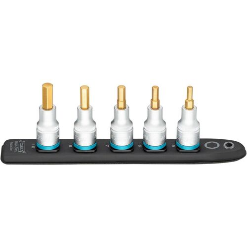 Smartrail â¿¿ Barre Enfichable Flexible En Matière Plastique 986k-sr/5 â¿¿ Carré Creux 1/2 Pouce (12,5 Mm) â¿¿ Profil à 6 Pans Intérieurs â¿¿ 5 Pièces â¿¿ 5 â¿¿ 6 â¿¿ 7 â¿¿ 8 â¿¿ 10