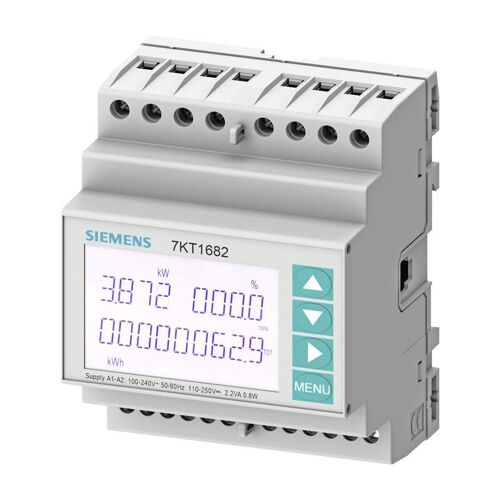 Siemens - Multimètre Sentron Pac1600 Triphasé Modbus Rtu/ascii 7kt1682
