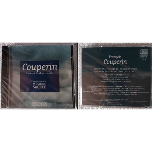 Couperin, Leçons De Ténèbres, Motets, Eblouissante Musique Sacree Cd