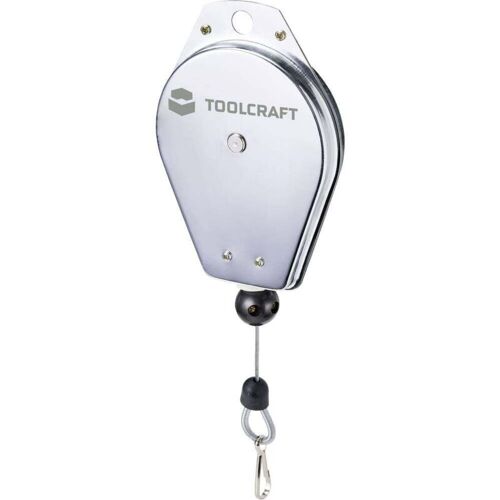 Toolcraft - To-7310169 Câble à Ressort, Câble De Sortie Jusqu'à 2 M. Capacité De Charge (max.) 3 Kg