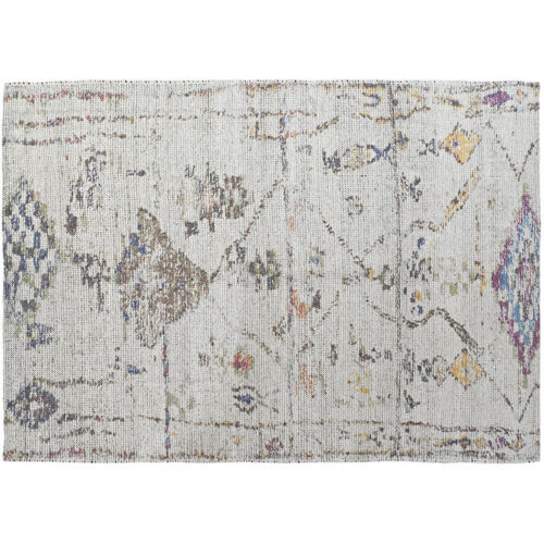 Dkd Home Decor - Tapis Coton 120x180x0,75 1200 Gsm Imprimé Blanc