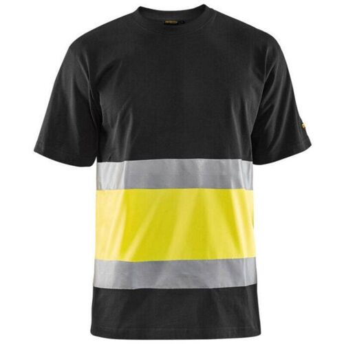 T-shirt De Travail Haute Visibilité 3387 - Noir/jaune Fluo 4xl