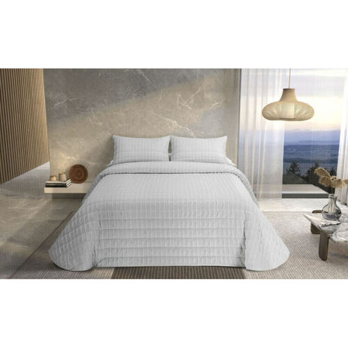 Donatella Pierre Cardin Ondas Couvre-Lit Blanc 235x270 Cm