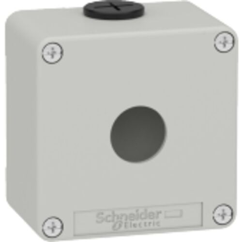 Schneider Electric - Boite Métal Vide Grise - M20 X2 - 1 Trou 22 Mm - 80x80x51,5 Mm - Ul Culus - Xapd1201