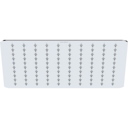 Douche De Tête Universelle Duravit En Inox, Avec Jet Rain, Carrée (300 Mm) Orientable, Chromé