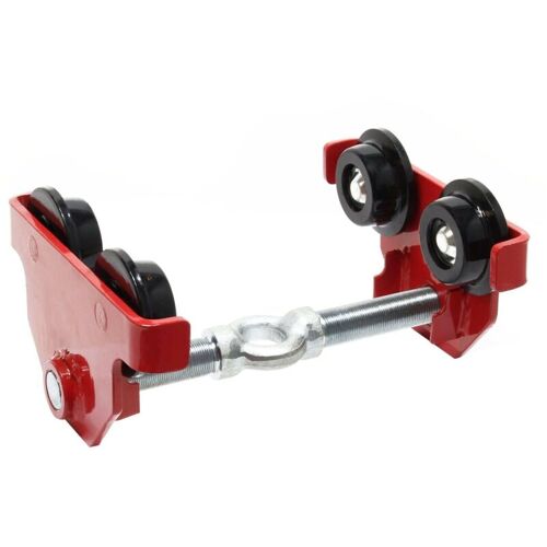 Chariot Porte-palan Manuel 2000 Kg 55-205 Mm Treuil Outil De Levage Charge Lourde