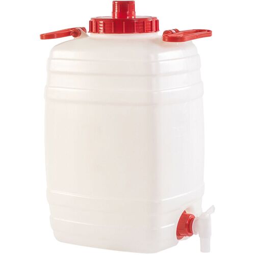 Bidon Pour Aliments Avec Robinet En Polyéthylène - 25 Lt