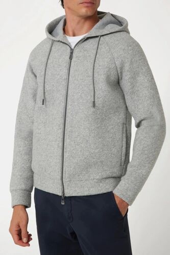Sweat Polaire - Gris Chiné Homme Xl (Eu) Gris