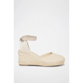 Espadrilles Compensées Olympe Beige Beige