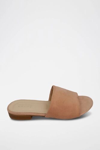 Mules En Nubuck Inaya - Vieux Rose Femme 36 Rose