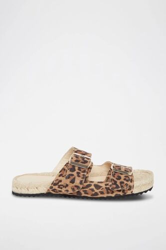 Mules En Nubuck Sandy Beige Beige