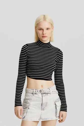 Pull Court - Noir Femme M Noir