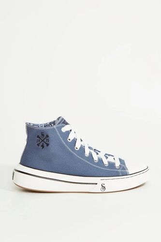 Chaussures Baskets Snoop Dogg Bleu Blanc