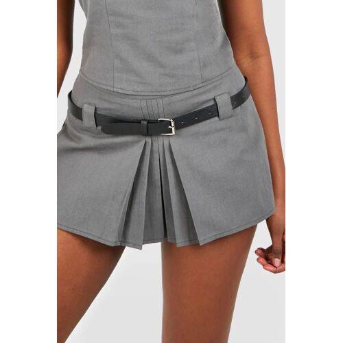 Minijupe - Gris Femme 42 (Eu) Gris