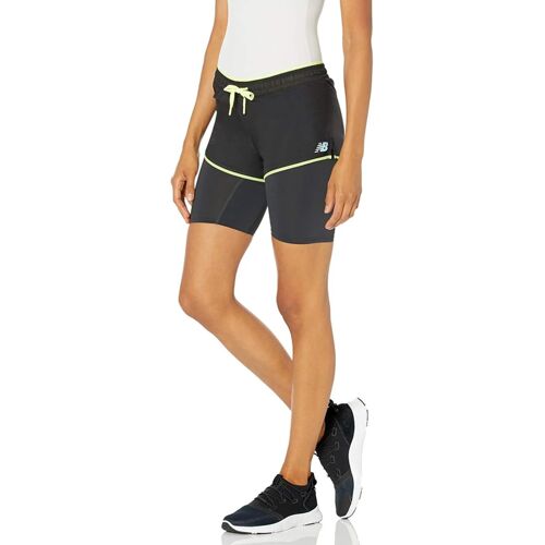 Short De Running Q Speed Breathe - Noir Femme Xs Noir/Vert