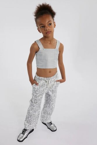 Débardeur Court En Jean - Gris - Marc Jacobs Femme Enfant (3 Ans Et +) Gris