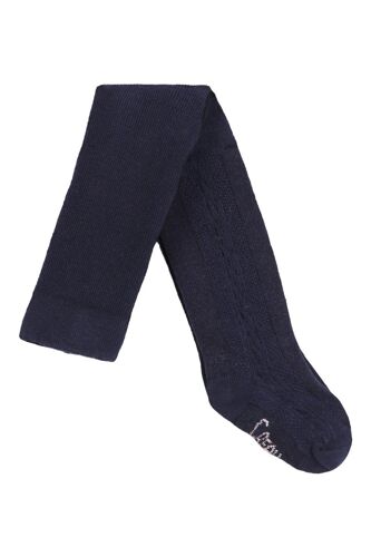 Collant - Bleu Marine - Carrément Beau Femme Bébé (0 À 24 Mois) Bleu