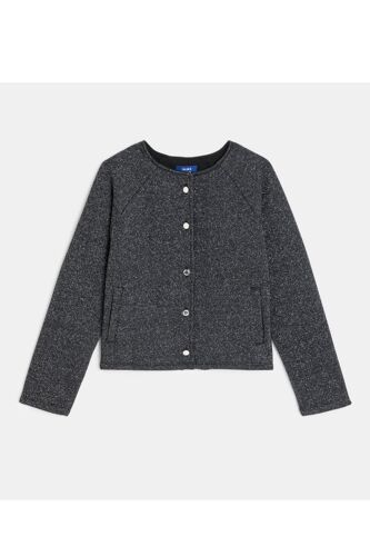 Sweat - Gris Foncé Chiné - Okaïdi Femme Enfant (3 Ans Et +) Gris