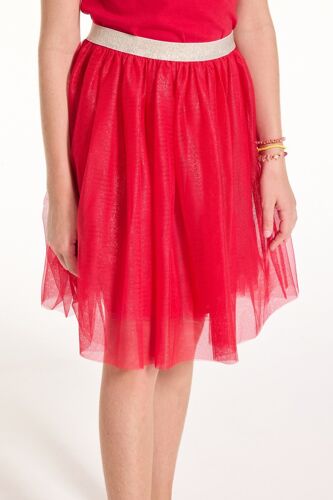 Jupe - Rouge - Okaïdi Femme Enfant (3 Ans Et +) Rouge