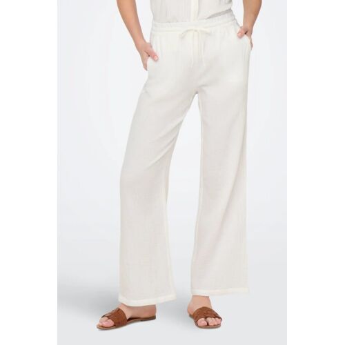Pantalon - Ecru Femme L - L32 Blanc