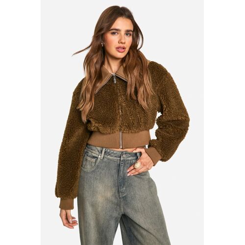 Bomber - Marron Femme 16 (Uk)/ Marron