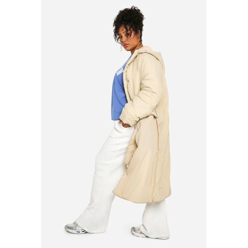 Parka À Capuche - Ecru Femme 22 (Uk)/ Blanc